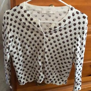 Loft Sz M Cardigan